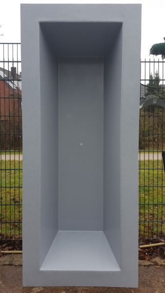 GFK Rechteckbecken (Granit) 240 x 100 x 52cm